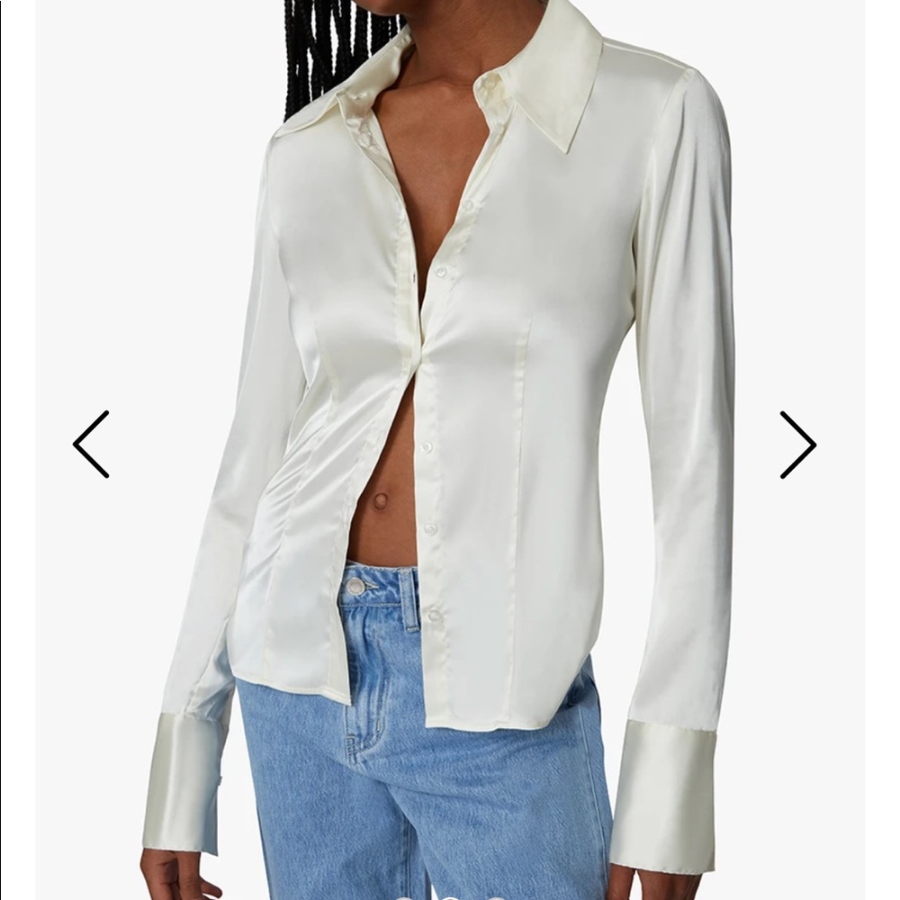 NWT Danielle Bernstein Traditional Button Down